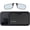 Black Case / Black Blue Light Readers, variant on ThinOptics Blue Light Readers, Armless Glasses with Phone Case - Black, Clear 2.5x