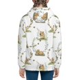 thumbnail image 4 of Hoodies for Teen Girls Boys - Capybara Plant Warm Boys' Fashion Hoodies & Sweatshirts, Boys Girls Kids Clothes Size 14-16 Youth Pullover with Kangaroo Pocket, 4 of 5