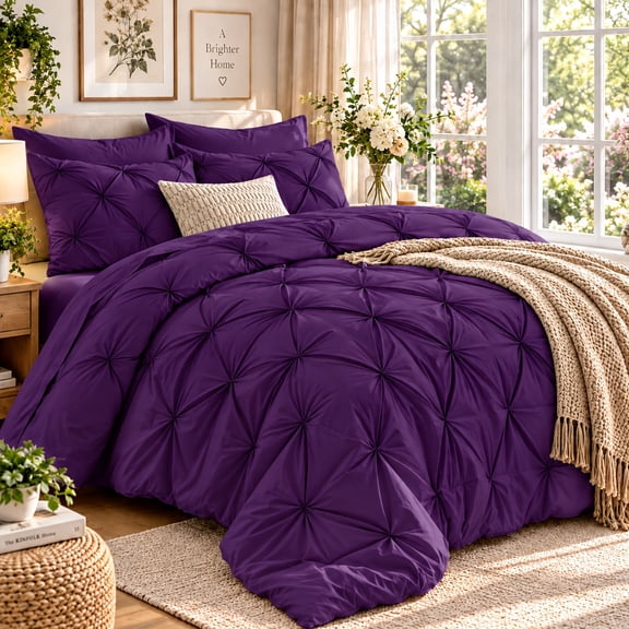 2Pcs Twin Tufted Comforter Set