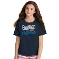 thumbnail image 4 of Embrace Differences Autism Awareness Crewneck T Shirts Boy Girl Teen Brisco Brands XS, 4 of 6