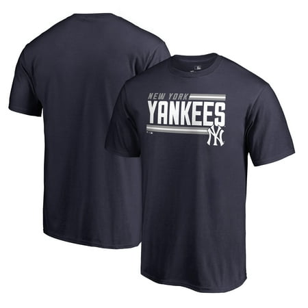 - New York Yankees Fanatics Branded Onside Stripe Big & Tall T-Shirt - Navy