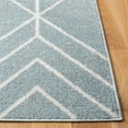 thumbnail image 3 of SAFAVIEH Adirondack Caitriona Geometric Squares Runner Rug, Blue/Ivory, 2'6" x 12', 3 of 11