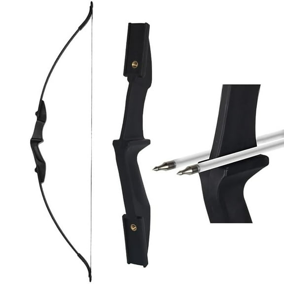 Piaoyu 40 LB Left-handed and Right-handed Backyard Outdoor Shooting Practice Recurve Bow, Suitable for Adults, Beginners, and Teenagers