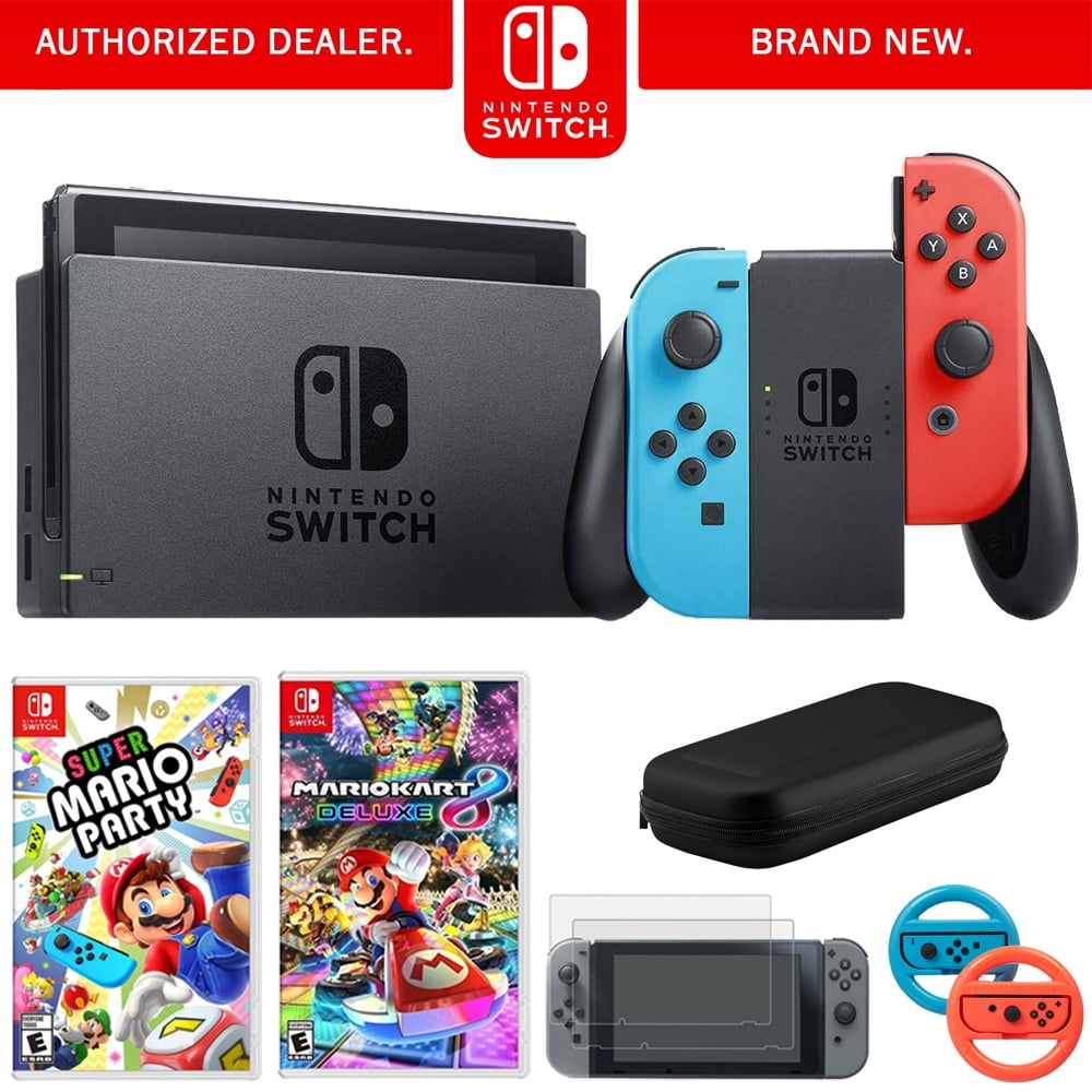 walmart nintendo switch mario kart bundle