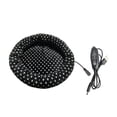 thumbnail image 4 of Almencla Pet Heating Pad Washable Plush Soft for Cat Dogs Warm Black dots, 4 of 8