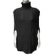 thumbnail image 2 of Gibobby Suéteres mujer, Suéter suelto de punto acanalado a rayas para mujer, cuello alto 2023, de manga larga, casual, de ajuste holgado(Negro,G), 2 of 5