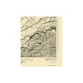 thumbnail image 2 of Topographical Map - El Monte California - USGS 1926 - Vintage Wall Art, 2 of 4