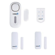 Fortress Security Safeguard Preferred Kit: DIY Wireless All-In-One Standalone Personal Security Alarm System with Remote for Easy Control and 2 Door and Window Contact Sensors