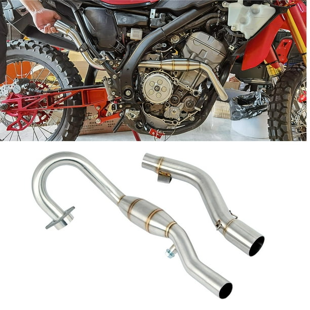 Exhaust Header Mid Pipe Slip On Crf250L Rally 12 21 Modified