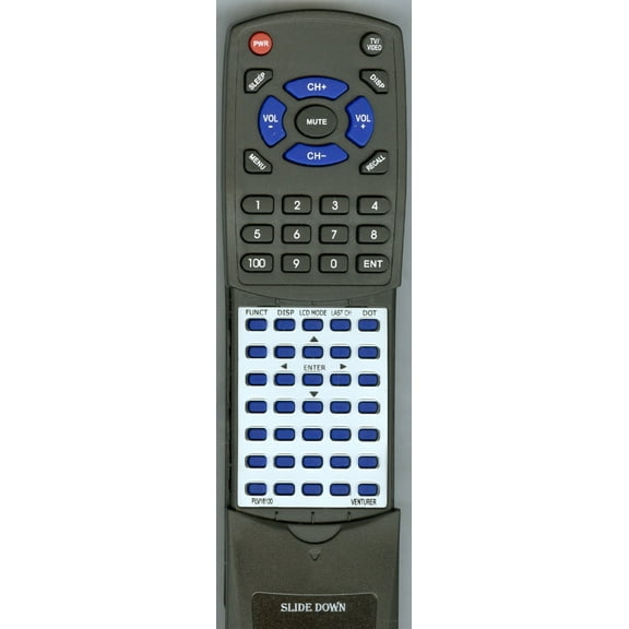 Replacement Remote for VENTURER RTPLV16100, PLV76156, PLV16100, PLV76176