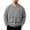 Gray, variant on Horkkom Crewneck Sweatshirt Men Long Sleeve Work Casual Shirts Oversized Loose Sweatshirts with Pockets L
