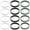Blanc Noir Gris, variante sur GOGO 60 Pcs Bracelets en Caoutchouc pour Enfants, Bracelets de Poignet en Silicone pour Événements - Couleurs Assorties