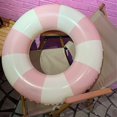thumbnail image 3 of Flotador mediano para niños y adultos, flotador de piscina clásico de rayas de 25 pulgadas, flotador inflable para piscina, flotador desnudo, flotador de piscina para adultos para piscina de verano., 3 of 5