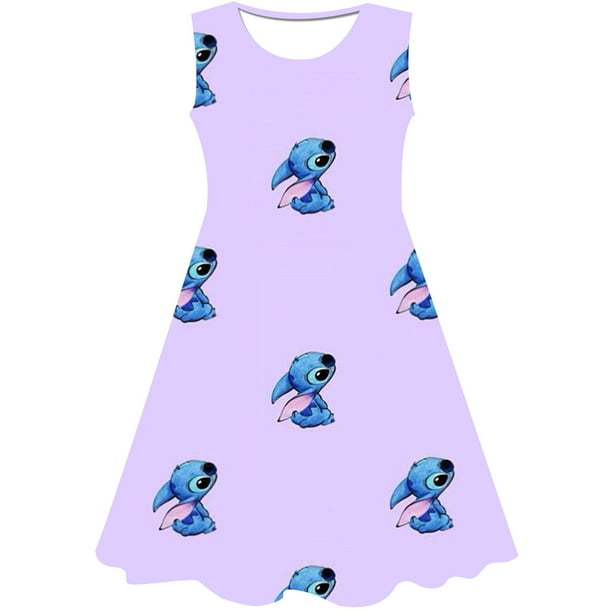 Stitch carnaval princesa vestido Pascua princesa vestido niños Vestidos niñas disfraces niños Stich cumpleaños vestido Vestidos Frocks4T Gao Jinjia LED