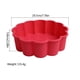 thumbnail image 4 of Plato redondo de silicona para Quiche, moldes para pasteles, antiadherentes, para hornear, 2 uds., 4 of 6