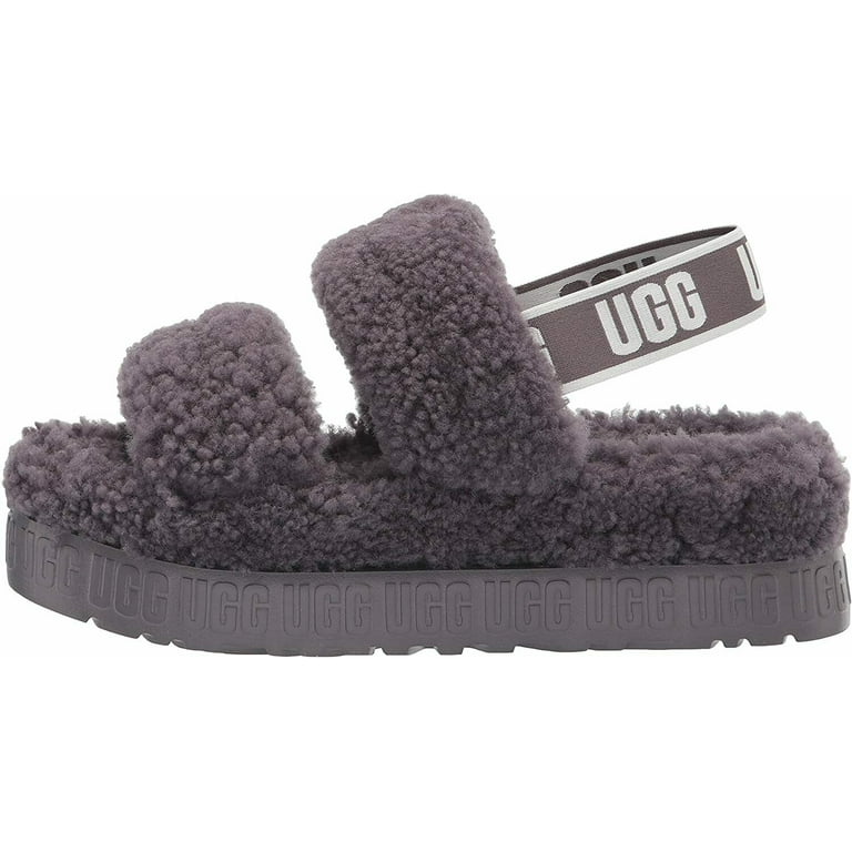 UGG Women's Oh Fluffita Sheepskin Slipper Slide Sandals 1120876