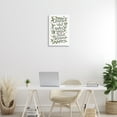 thumbnail image 2 of Stupell Industries Makes Your Heart Bloom Quotes and Sayings Painting Wrapped Canvas Canvas Art Print Wall Art, 16 x 24, 2 of 7