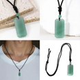 thumbnail image 2 of Minimalist Braided Crystal Necklace Custom Length Adjuster Neckchain With Sliding Closure Everyday Elegant Accessory Multicolor, 2 of 5