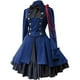 thumbnail image 2 of Vestido gótico retro renacentista medieval con lazo y manga larga con volantes Steampunk cosplay, 2 of 5