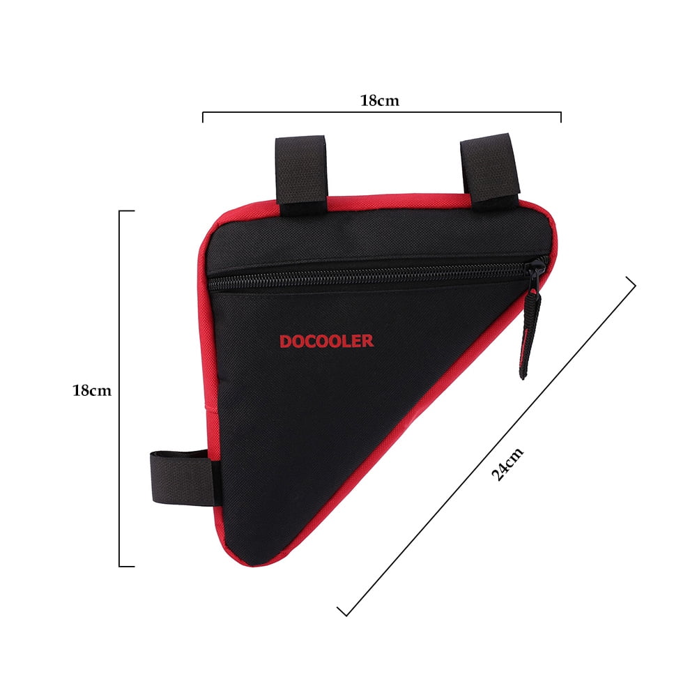 Bicycle Storage Bag, Bike Frame Front Tube Handlebar Saddle Triangle Basket Pouch Pack Travel Bag on Back for Women/Man Road Mountain Cycling