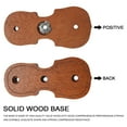 thumbnail image 4 of New Wall Mount Violin Hanger Hook with Bow Holder for Home & Studio(Mahogany), 4 of 8
