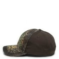 thumbnail image 5 of Realtree Edge Stained Camo Hunting Hat – Low Profile Structured Baseball Cap with Frayed Visor, Adjustable Snapback, One Size, 5 of 8