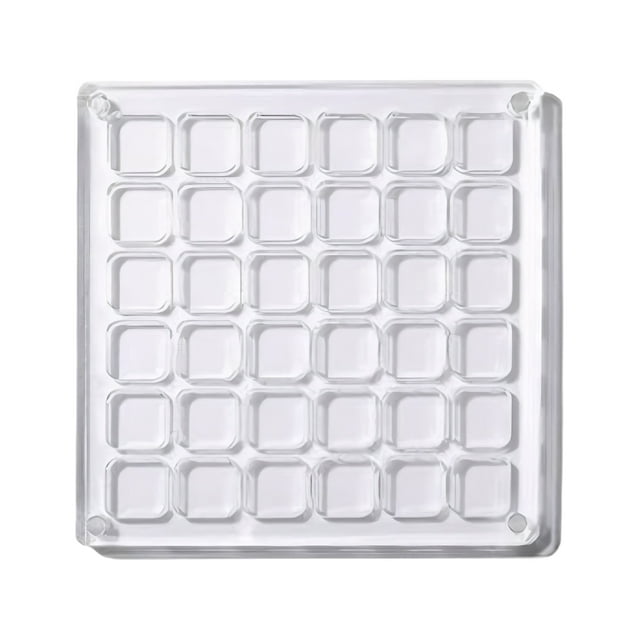 Toystoory Caja acrílica transparente de 36 rejillas que almacena pequeñas artesanías estilo 1 transparente Almacenamiento y organización del hogar