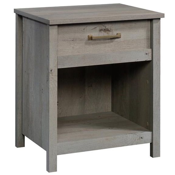 Pemberly Row 1 Drawer Nightstand in Mystic Oak