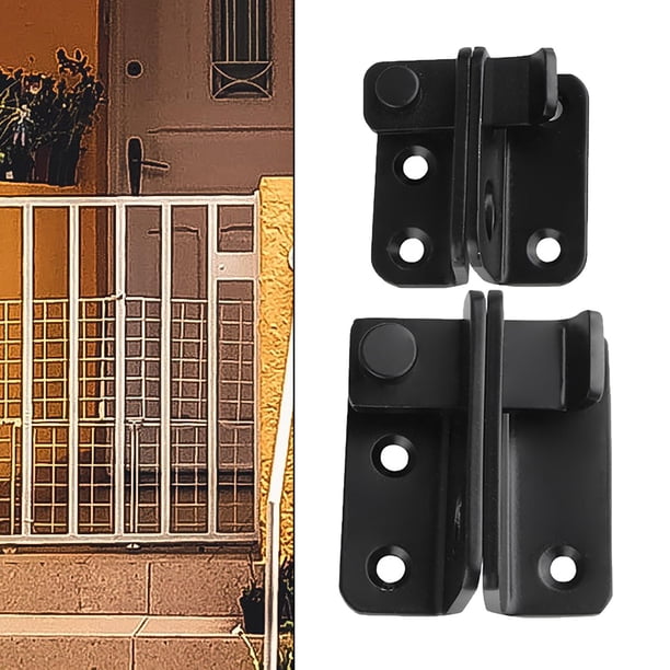 Paquete De 2 Pestillos De Puerta Abatibles, Cerradura De Pue | Meses
