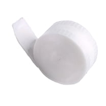 TUWAFE Polyester Hem Tape,Pants Fabric Tape,1 Inch X 5.5 Yards Pants Shortening Tape,Iron on Hemming Tape for Pants,Dress,Jeans,Trousers,White 5m