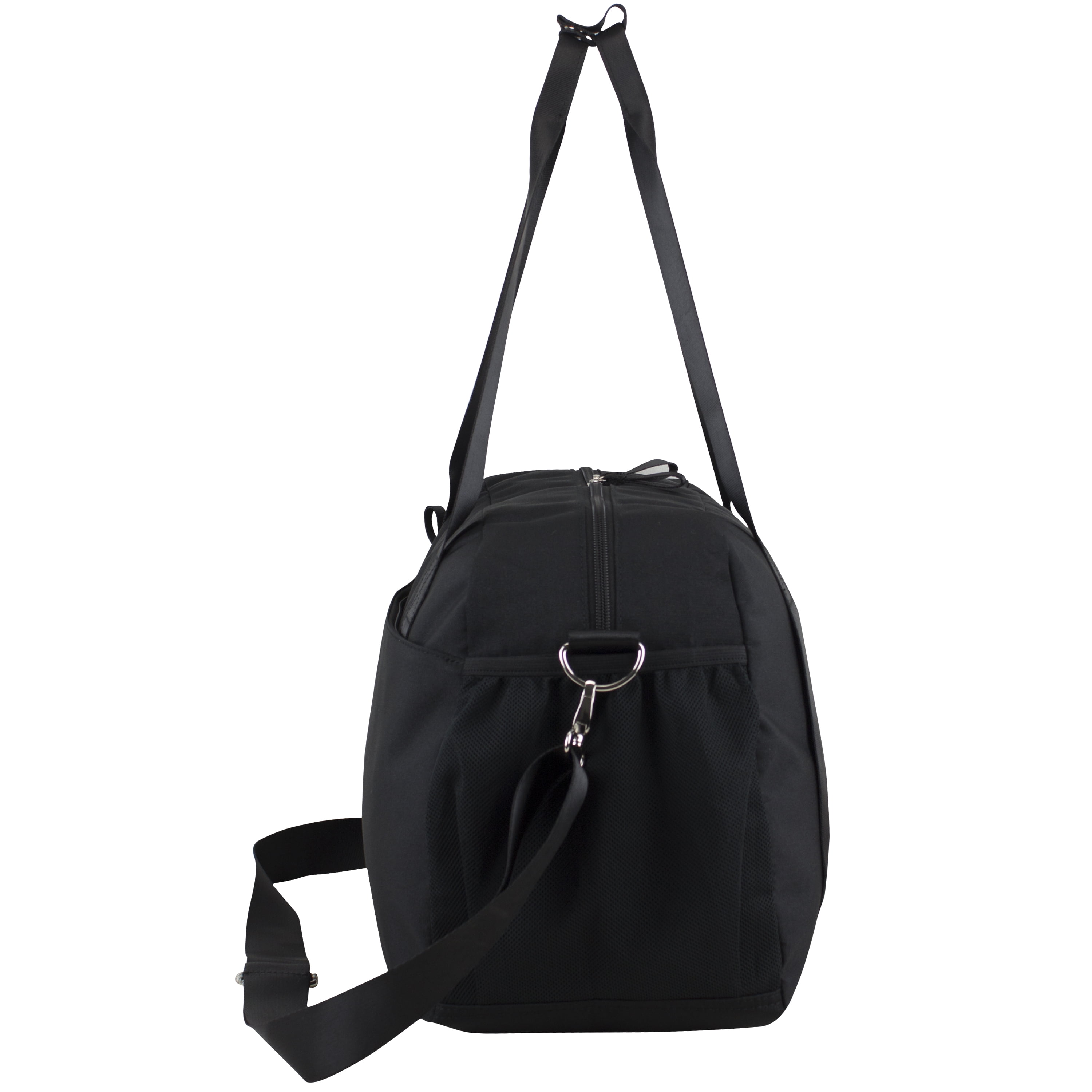 Eastsport 16.5" Detachable Strap Travel Duffel Bag, Black