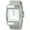 White, variant on Mens Stainless Steel Black Dial Milanese Band Watch