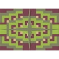 thumbnail image 1 of Ahgly Company Indoor Rectangle Patterned Pistachio Green Area Rugs, 2' x 3', 1 of 6