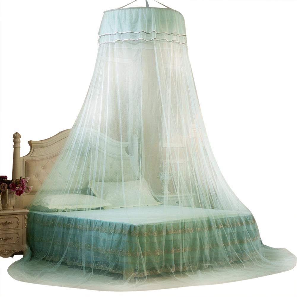 OTVIAP Bed Mosquito Net,Bed Curtain,Breathable Round Canopy Lace