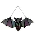 thumbnail image 1 of Shengyu Durable Halloween Bat Decor Hanging - Easy To Install Widely Used Stained Glass Suncatcher Practical B 1Set, 1 of 6
