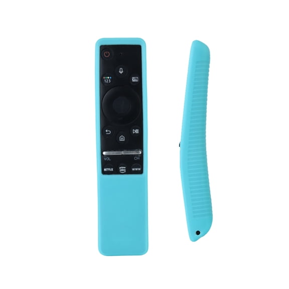 HYRACPO Soft Silicone Protective Case for BN59 Series Remote Control,Shockproof & Anti-Scratch Cover with Lanyard,Anti-Lost & Dustproof Protector-Skyblue