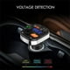 thumbnail image 4 of Transmisor Fm para Coche, Receptor de Mp3 Bluetooth, Compatible con Puertos Usb para Unidad Usb/Tarjeta Tf, 4 of 7