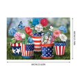 thumbnail image 4 of fsxdhpcsgfc Flag Doormat 4th Of July Independence Day Non Bath Rugs US Flag Floor Mat Entrance Front Door Rug For Home Living Room Bathroom Heat Holder Blanket Extremely Soft Blanket Wrestling, 4 of 5