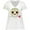 AA-White, variant on Inktastic DÃ­a De Los Muertos Skull with Flower Women's Plus Size V-Neck T-Shirt