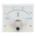 thumbnail image 2 of Voltímetro de CC de puntero, medidor de voltaje de panel, instrumento de medición 85C1 CC 0~30 V, 2 of 14
