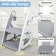 thumbnail image 5 of Asiento para ir al baño y taburete para niños pequeños PRIMLECT Grey, 5 of 7