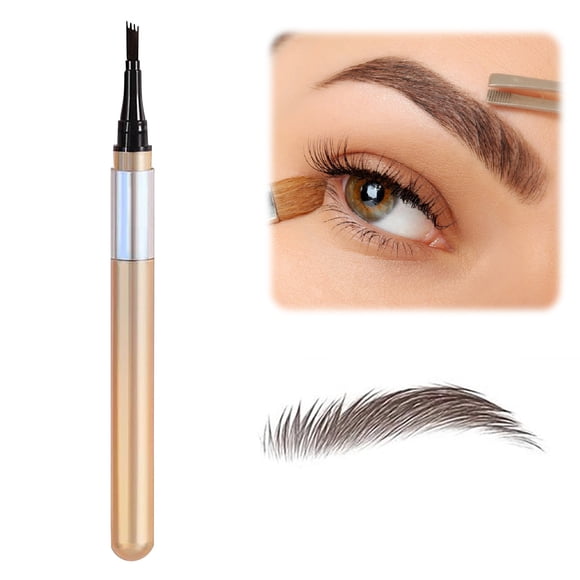 Eyebrow Pencil 3D Microblading Eyebrow Pencil with A Micro Fork Tip Applicator Contouring Pen Eyebrow Brush Creates Natural Looking Brows Effortlessly(1ml)