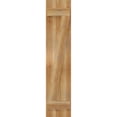 thumbnail image 5 of 10 3/4"W x 50"H Timbercraft Two 5 3/8" Boards Joined Board-n-Batten Shutters w/Z-Bar, Rough Sawn Western Red Cedar (Per Pair), 5 of 13