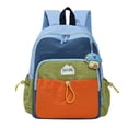 thumbnail image 3 of WAYUTE Backpack for Kids Back to School Backpacks Patchwork Color Preschool Toddler Lightweight Sports Commuting Daily Use Bookbag Casual Outdoor Travel, 3 of 6