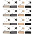 thumbnail image 3 of Shisuyan Colorful Drawstring Cord Locks Gun Metal 40Pcs 0.79x0.28x0.28in, 3 of 8