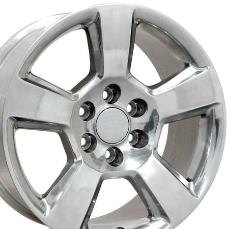 OE Wheels 20 inch Polished 5652 Rim Fits Specific GM Trucks