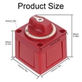 Hormy, Battery Isolator Switch, 12V-48V 350A, with Locking Key ...
