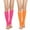 B 2 Packs Pink Orange, variant on Zando 2 Packs 80s Leg Warmers for Women Girls Ribbed Knit Leg Warmer Custume Knitted Neon Leg Socks for Party Sports Yoga Pink Orange