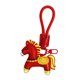thumbnail image 2 of Llavero de caballo ligero y portátil de piel sintética para bolsos. lingote, 2 of 7