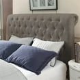 thumbnail image 6 of Bowery Hill Modern Upholstered Gray Tufted Full Platform Storage Bed, 6 of 8